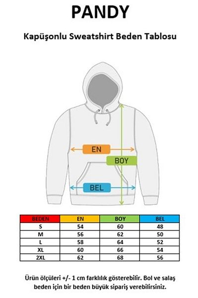 pandy Hanorac unisex sezonier cu glugă și fermoar