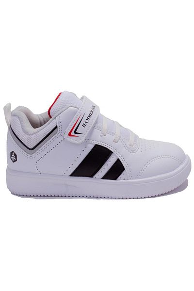 Hammer Jack 49072 Linii Alb Negru Ortopedic Pantofi sport zilnici pentru băieți