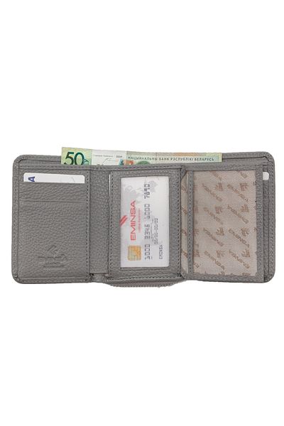 Eminsa Gray Genuine Leather Women's Wallet