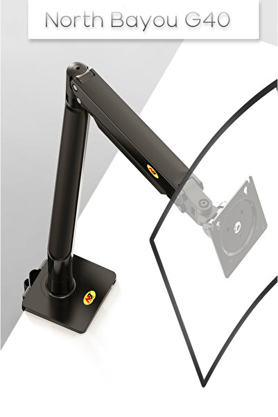 DailyLink North Bayou NB G40 Amartisörlü 22-40 İnç Curved Ekran Masaüstü Monitör Tutucu