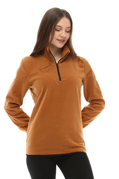 GHASSY CO. Ghassyco. Women's Half Zipper Fleece Sweatshirt