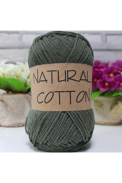 Diva İplik Diva Natural Cotton 1979 Χακί