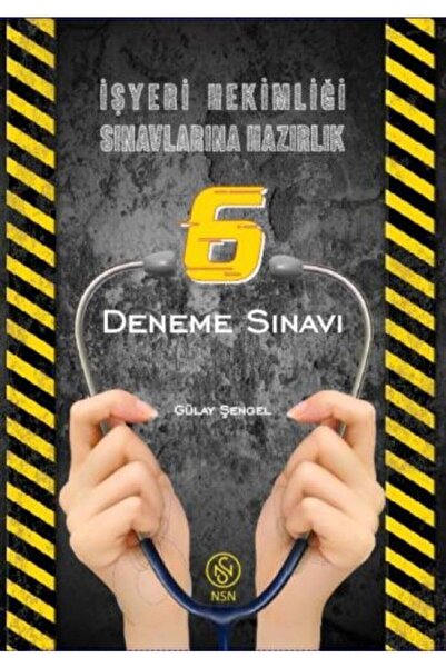 Nisan Kitabevi İşyeri Hekimliği Sınavlarına Hazırlık 6 Deneme Sınavı