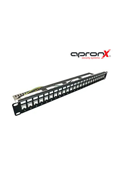 APRONX 24 Port FTP Blank Patch Panel