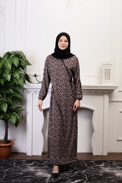 Kutay Collection فستان صلاة نسائي برباط