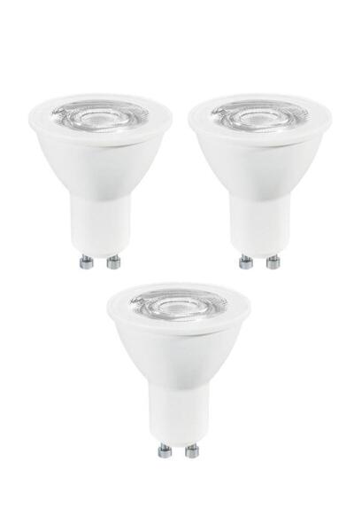 Osram Ledvalue 4,5W (50W) Par16 GU10 Spot Ampul 6500K Beyaz - 3 Adet Çanak Lamba