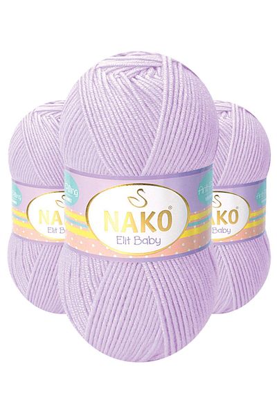 NAKO Elit Baby Colour:05090 (VERVANE) Anti-pilling Hand Knitting Yarn/Wool 1 Piece