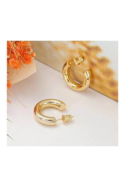 monalisatoka Kadın Gold Küpe