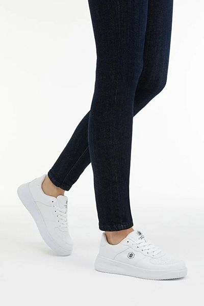 lumberjack FINSTER WMN 3FX - Pantofi albi pentru damă