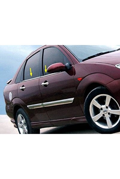 ANDOTOAKSESUAR F.Focus 1 (sedan) Krom Cam Çıtası 4 Parça 1998-2005