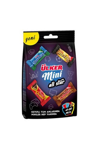 Ülker Mini All Star Treat Mixed Pack - 91 Gr (5 Pcs)
