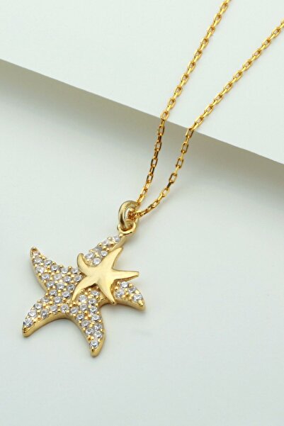 Şimal Silver 925 Ayar Gümüş Deniz Yıldızı Kolye