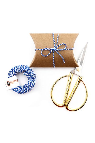 reprodesign Blue and White Two-Color Gift Packing String (New Year Gift Packing String) 10 meters