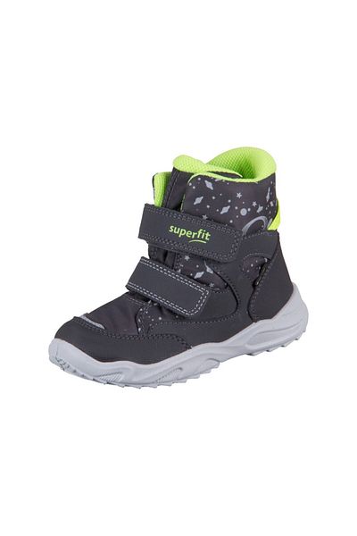 Superfit Cizme pentru băieți Glacier Grau Hellgrün