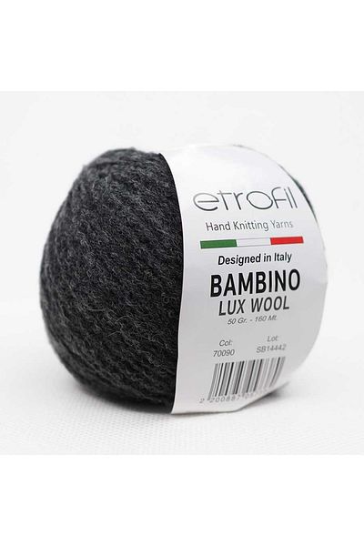 Etrofil Bambino Lux Wool 70090 Ανθρακί