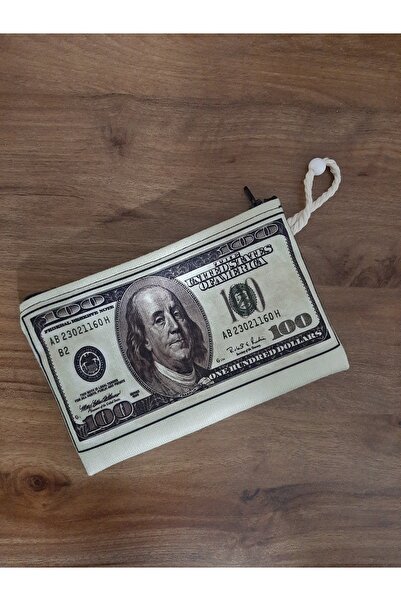 owl bag Dolar görünümlü desenli Tasarım Bez Kalemlik-cüzdan.
