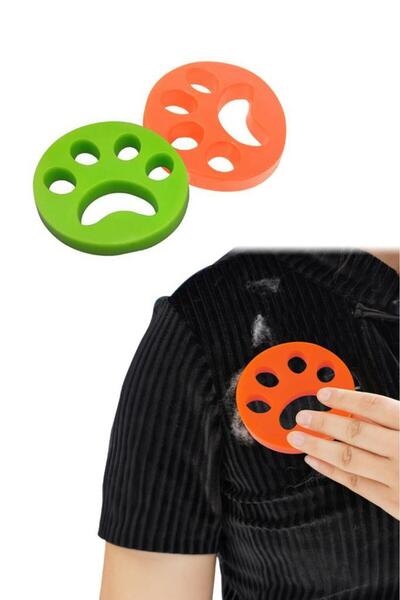 MUJGAN 2'li Pati Şekilli Renkli Tüy Temizleme Aparatı