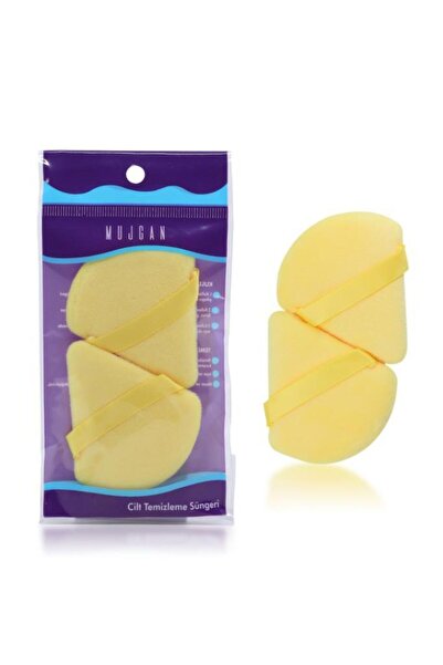 MUJGAN 2'li Üçgen Makyaj Süngeri Sarı