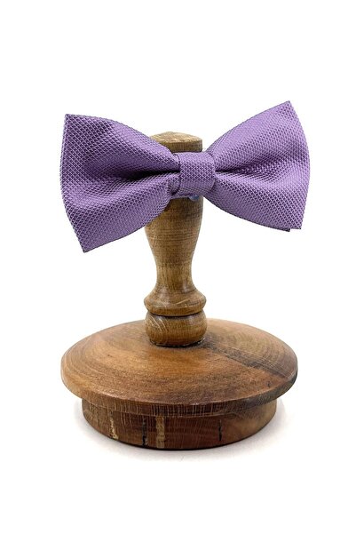 La Pescara Lilac Color Self Pattern Bow Tie P1719