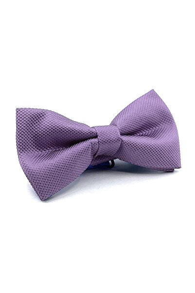 La Pescara Lilac Color Self Pattern Bow Tie P1719