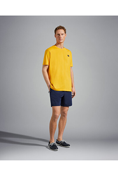 PAUL&SHARK ΑΝΔΡΙΚΟ ΠΛΕΚΤΟ T-SHIRT C.W. ΒΑΜΒΑΚΙ