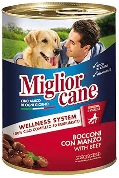 MORANDO Miglior Gatto Cane Dana Etli Köpek Konservesi 405 Gr*5 ADET