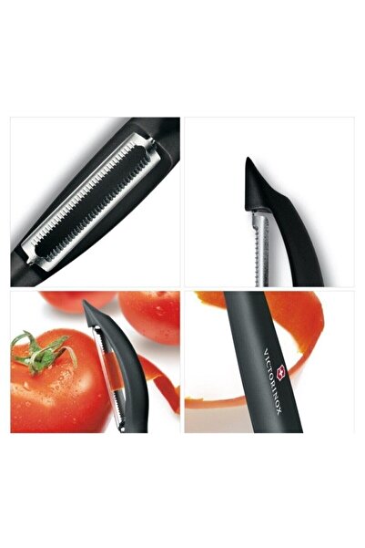 Genel Markalar 7.6075 Domates Meyve ve Sebze Soyacağı Siyah Renk