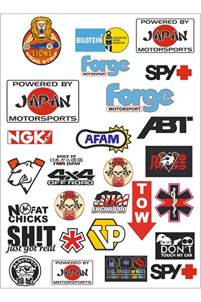 MOTOSEPETİM MOTOSİKLET KASK GRENAJ STİCKER ETİKET MARKA SPONSOR KAPLAMA 3
