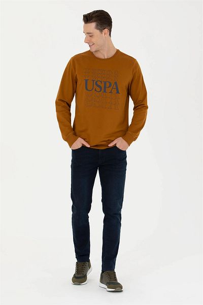 U.S. Polo Assn. Base. Polo Assn. Men's Tile Crew Neck Sweatshirt