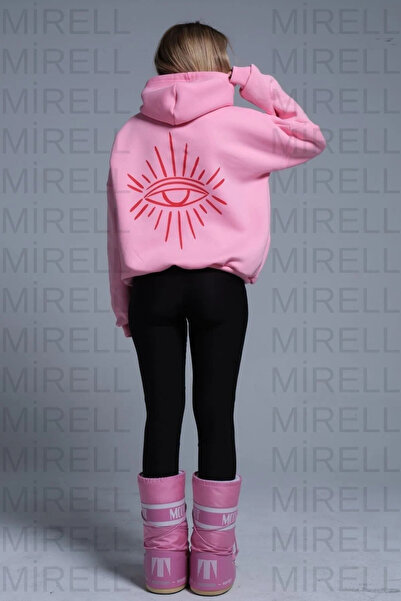 Baycombine35 3 fire de la Eye B cu imprimeu Sweat tricou - Ş cu căptușeală di...