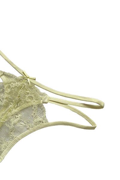 Betimoda Thong cu două șiruri galben