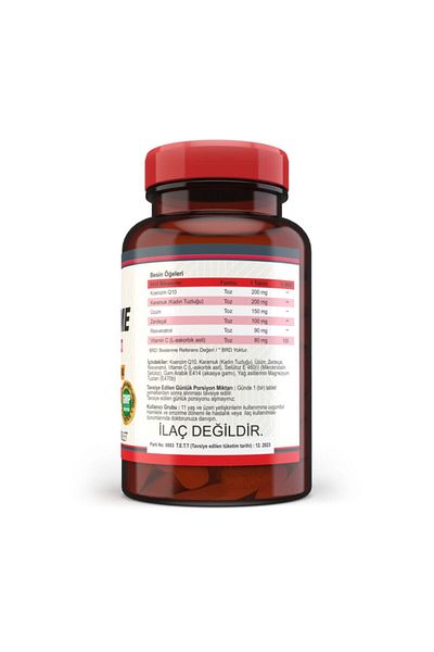 Nevfix Coenzyme Q10 200 Mg 120 Tablets X 3 Boxes