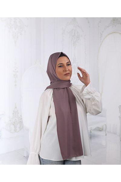 SpecialScarf Hijab Fashion MEDINA SILK SHAL DAMSON COLOR