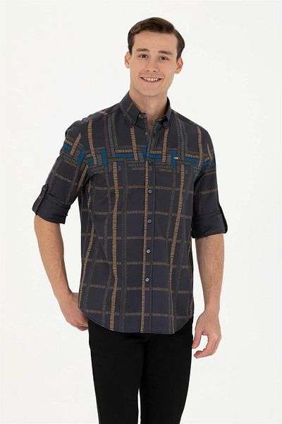 U.S. Polo Assn. ΒΑΣΗ. POLO ΑΝΔΡΙΚΟ ΑΘΛΗΤΙΚΟ ΠΟΥΚΑΜΙΣΟ COMFOT CUT G081SZ004.000. 1687689   ΑΞΟΛΑ
