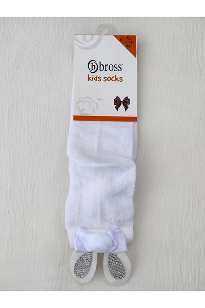 Bross GIRL'S Knee-Cuff Socks 2-Piece