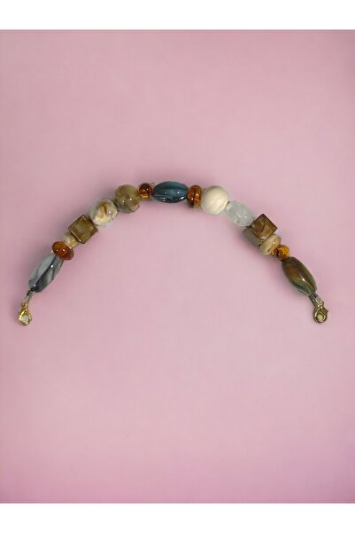 S Concept Akrilik Taşlı Çanta Sapı Çanta Kulpu Kısa Askı 40cm Tek adet