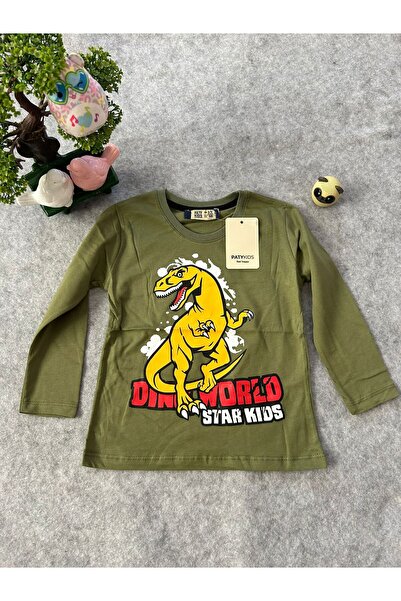 Paty Kids PATYKİDS DİNAZOR BASKILI ERKEK ÇOCUK SWEAT