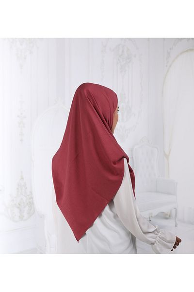 SpecialScarf Hijab Fashion COTTON CRAX JAZZ SCARF MIO SCARF DRIED ROSE COLOR