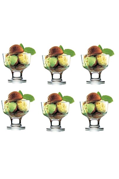 LAV Destina 6 Lı Dondurmalık - Tatlı Servisi Puding Kasesi