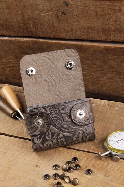 New Coast Leather 1900's Γνήσιο & Πραγματικό Δερμάτινο Χειροποίητο Ανδρικό Καπνιστό Κάτοχος Κάρτας