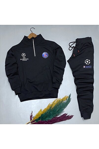 VİPER Yarım Fermuarlı Polar Sweat + Eşofman