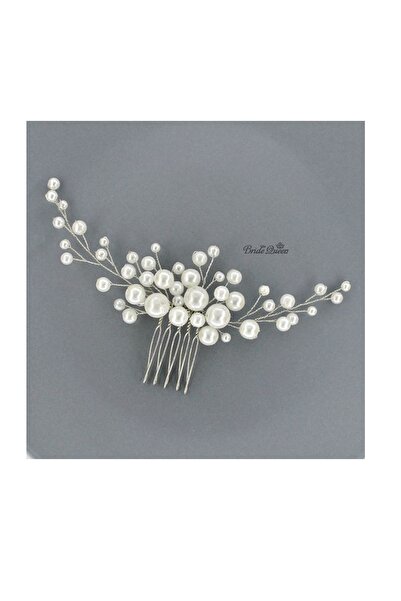 BBA TULLE STORE تاج الزفاف، إكسسوار شعر العروس، دبوس شعر العروس، تاج الزفاف م...