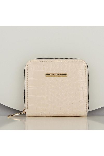 My Valice Women's Leather Wallet and Card Holder 1623 Beige