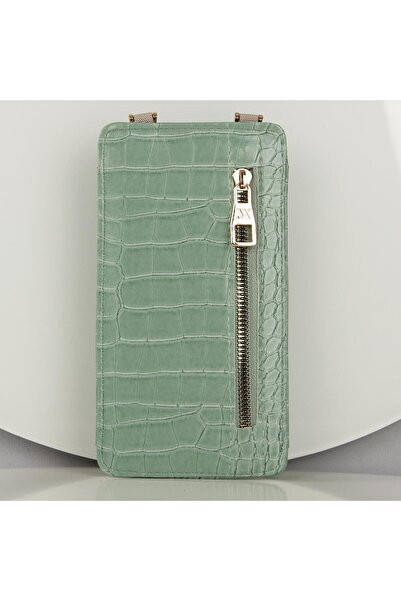 My Valice My Valice Leather Crossbody Wallet and Card Holder Compartment Phone Bag 1618 Mint Green