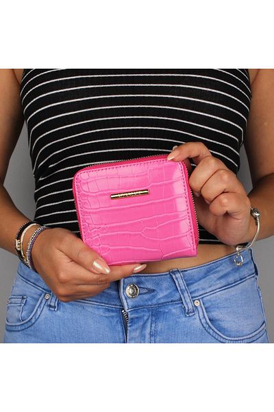 My Valice Women's Leather Wallet and Card Holder 1623 Pink