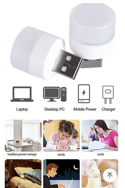 Dynego Usb Flash Light Super LED Light on All Devices