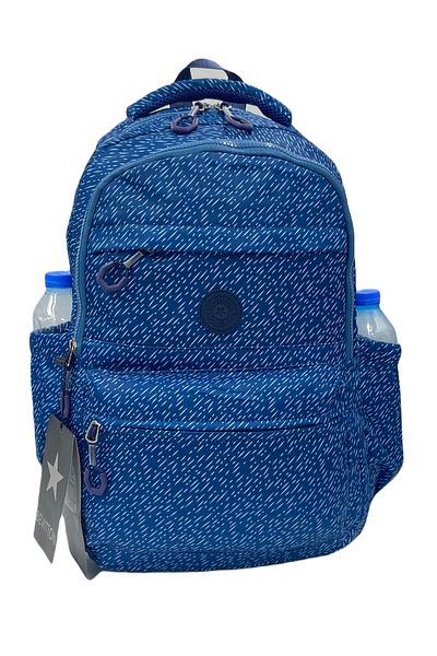 Bevitton Satin Waterproof Fabric Unisex School Backpack 20289