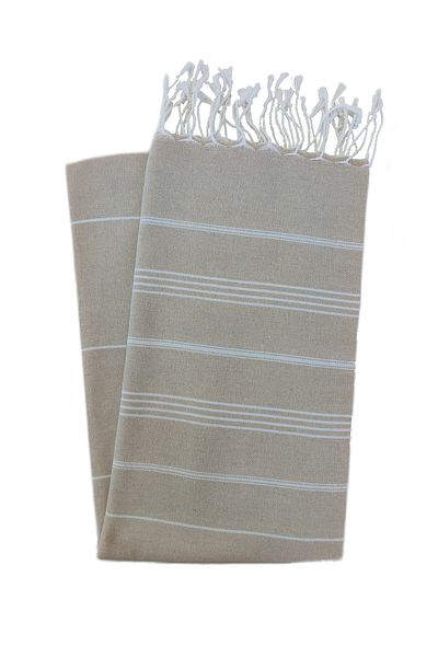 Peştanoz Peshtemal, 100% βαμβάκι, μπεζ, σχέδιο Nuray, 180x100cm, πετσέτα θαλάσσης, πετσέτα μπάνιου