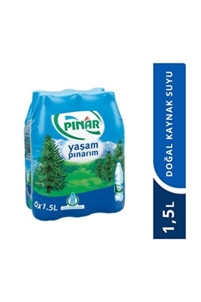 Pınar r Su 6 x 1,5 lt 1 Adet