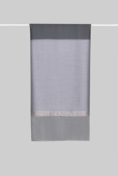 ARMANDA Double Colored Shawl - Smoke-grey